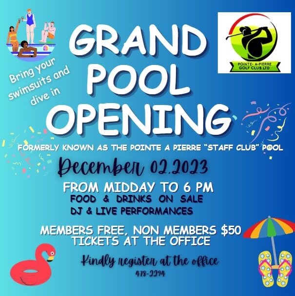 PAP Golf Club Grand Pool Opening