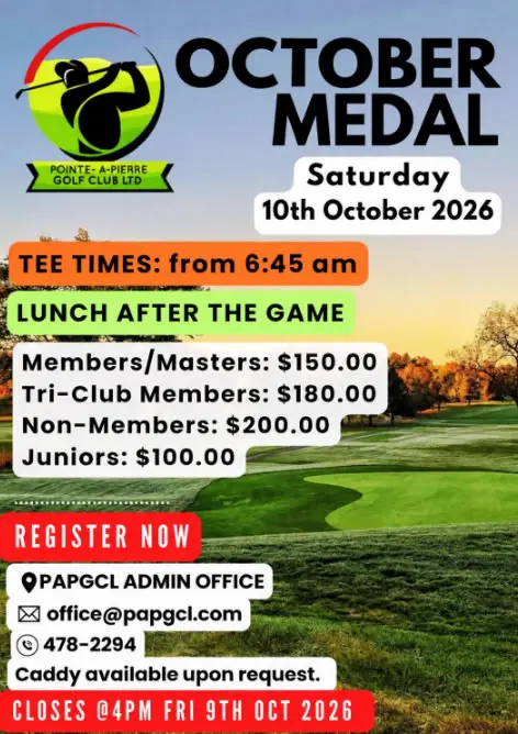 October Medal - PAPGCL